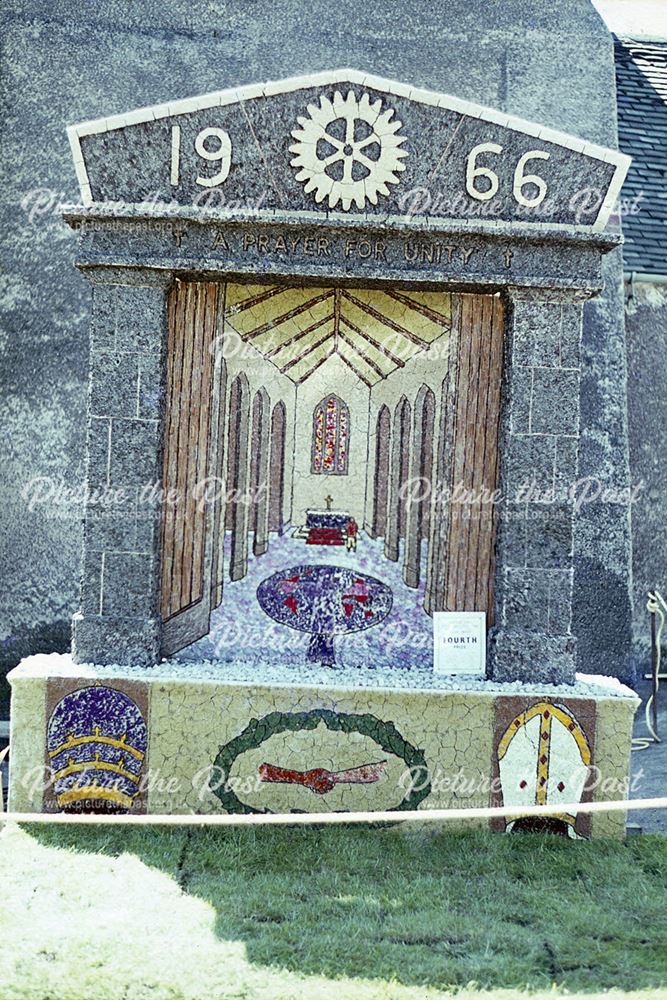 Well Dressing, Wirksworth, 1966