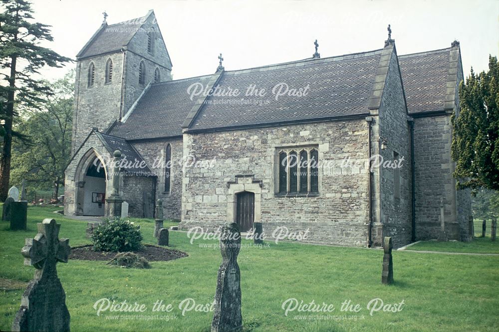 Detail, Interior, Church of the Holy Cross, Ilam