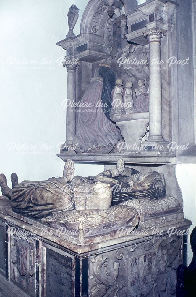 Meveral Monument, Church of the Holy Cross, Ilam