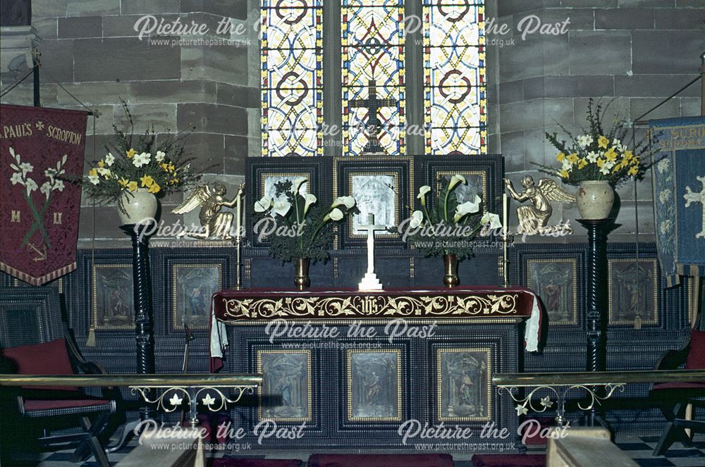 Altar, Scropton Church, Scropton