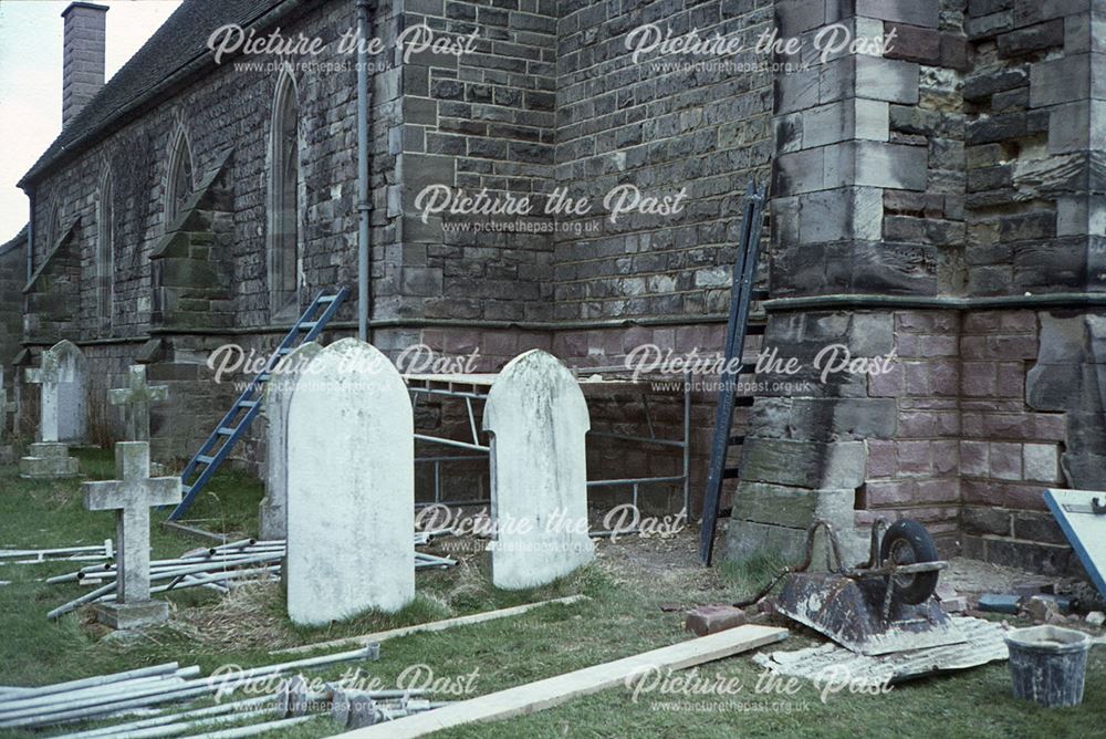 Repairs, Scropton Church, Scropton