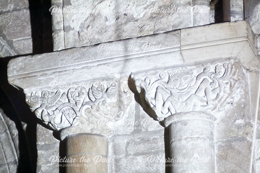 St Michael's Church - pillar capitals at crossing, Church Square, Melbourne