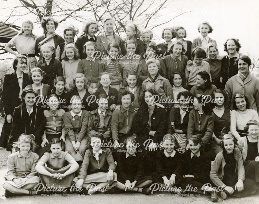 Melandra Dormitory, Amber Valley Camp School, Woolley Moor, Alfreton, 1954