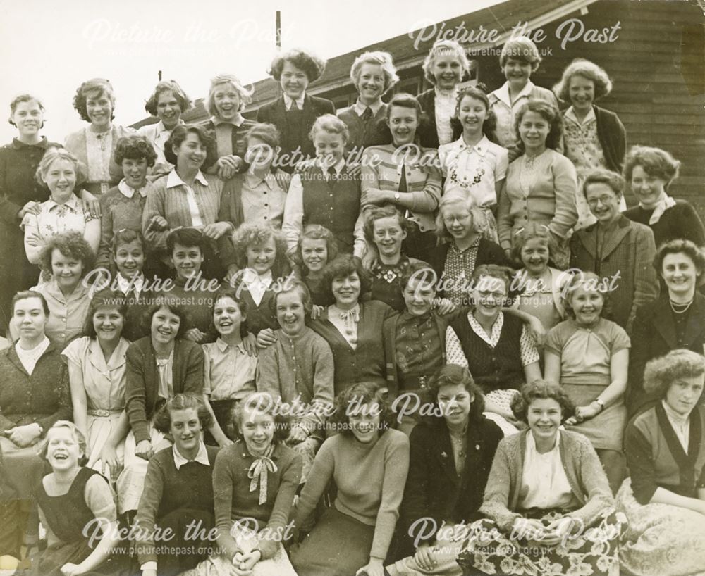 Melandra Dormitory, Amber Valley Camp School, Woolley Moor, Alfreton, 1954