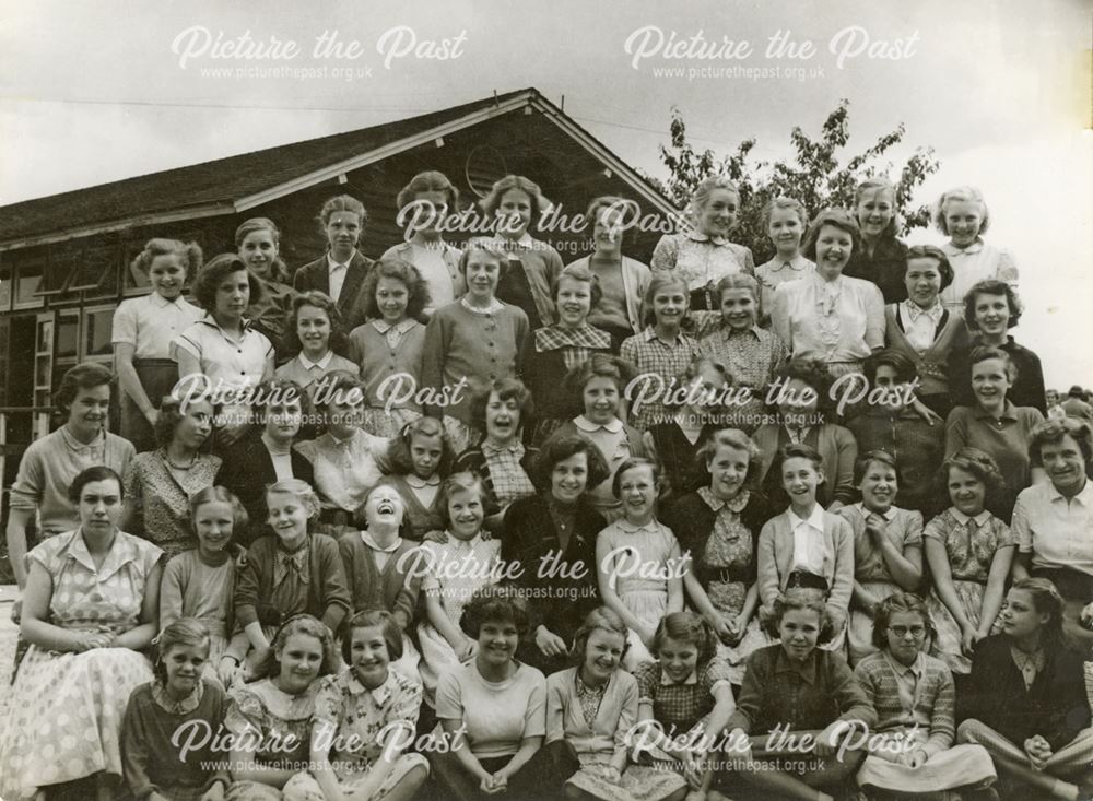 Melandra Dormitory, Amber Valley Camp School, Woolley Moor, Alfreton, 1954