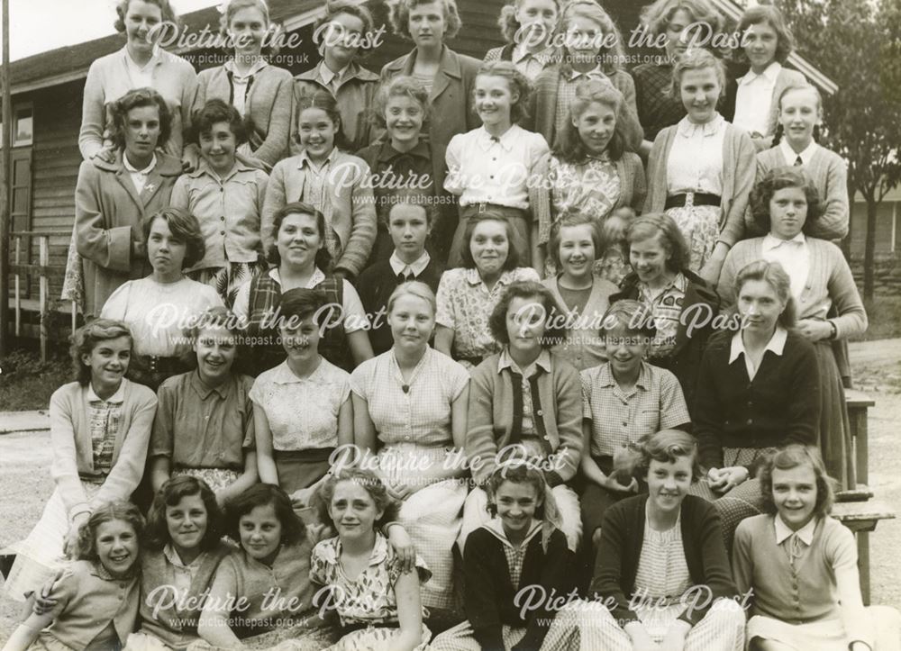 Melandra Dormitory, Amber Valley Camp School, Woolley Moor, Alfreton, 1954