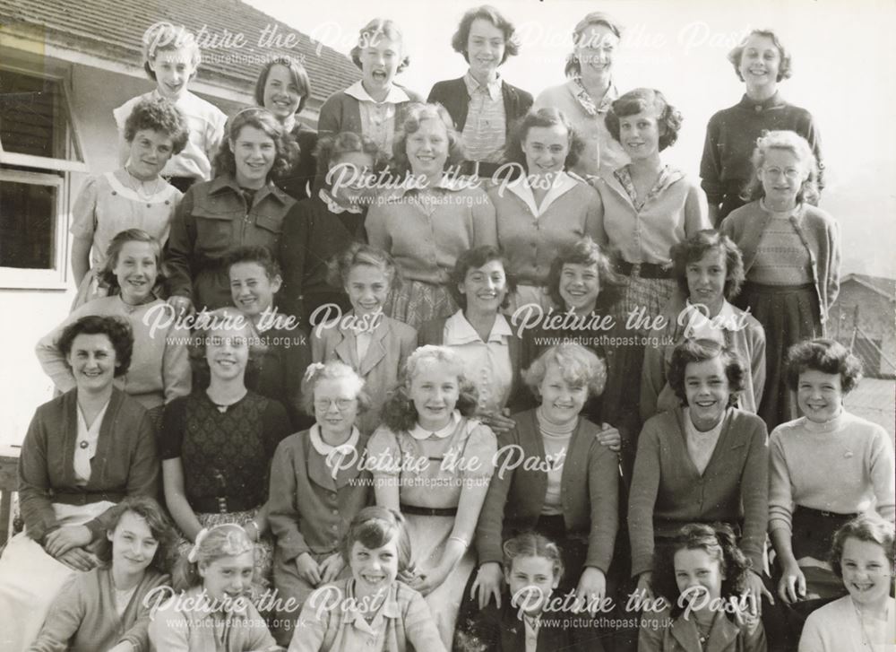 Melandra Dormitory, Amber Valley Camp School, Woolley Moor, Alfreton, 1954