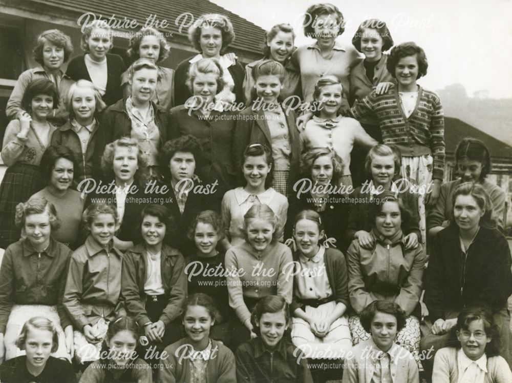 Melandra Dormitory, Amber Valley Camp School, Woolley Moor, Alfreton, 1954