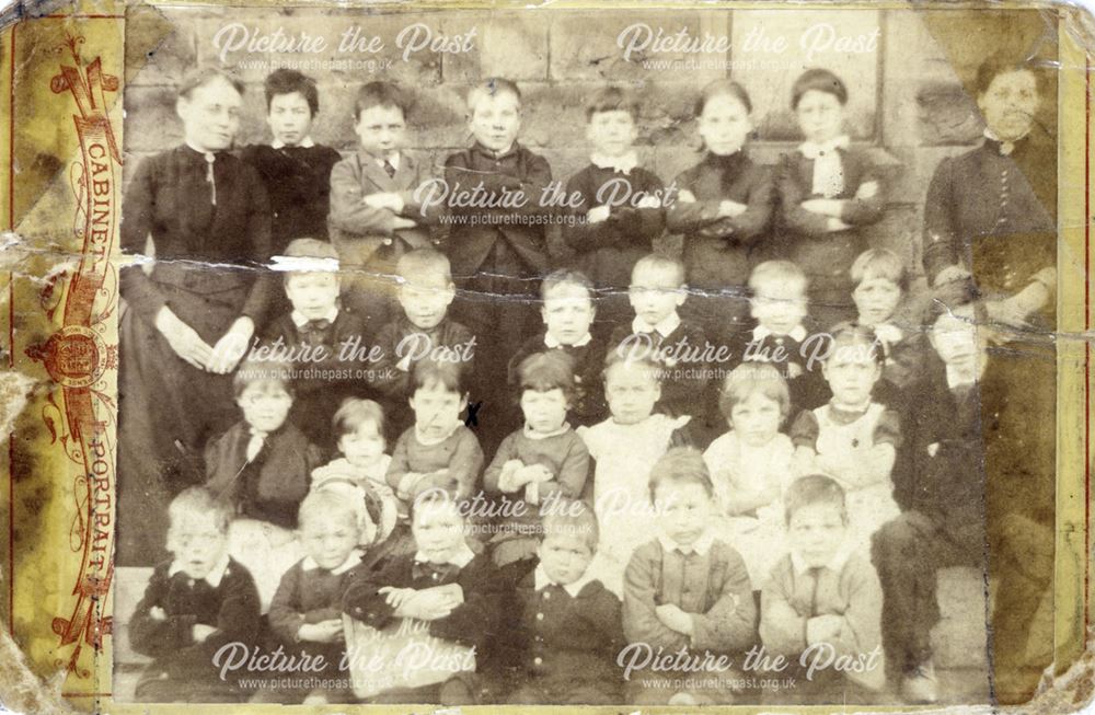 Group of Children and Teachers, Ashover