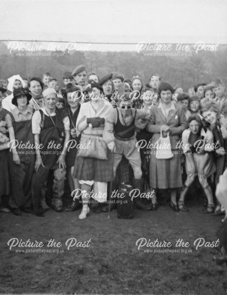 Fancy Dress, Amber Valley Camp School, Woolley Moor, c 1940s-50s