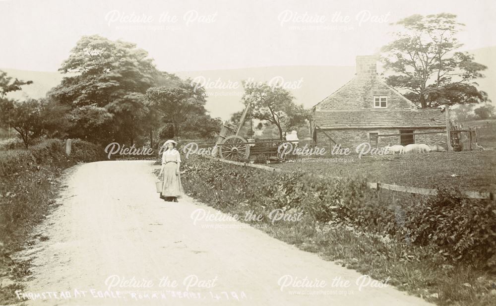 Farmstead, Edale, Hope Valley, c 1900