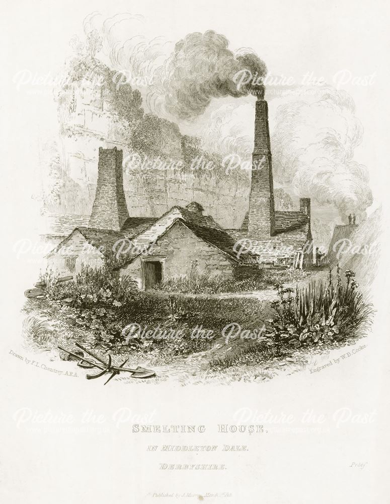 Smelting House, Stoney Middleton, 1818