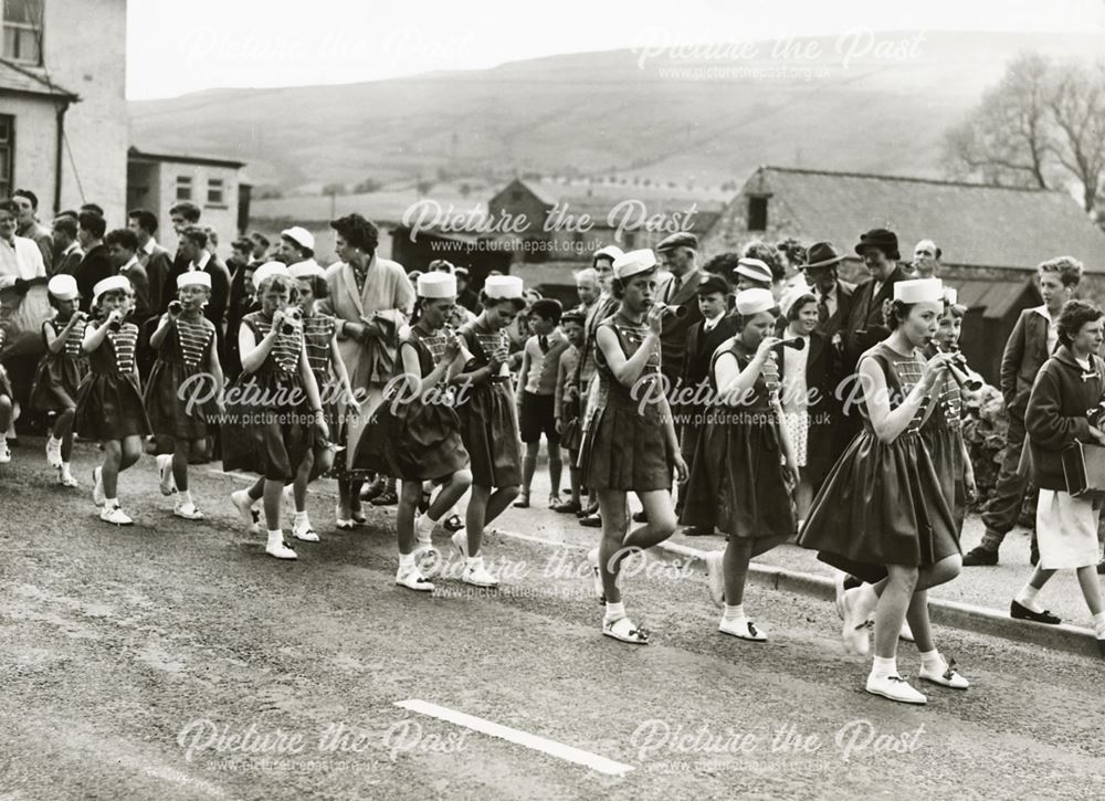 Carnival Parade, Dove Holes, 1957