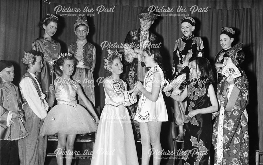 Aladdin at Holy Trinity Church, Matlock Bath, 1959