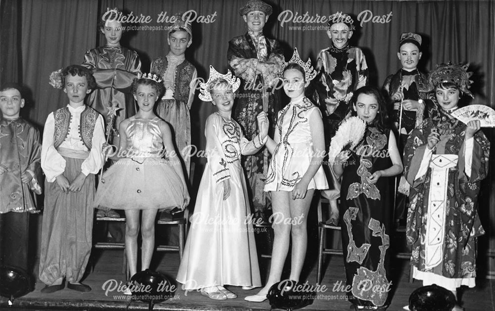 Aladdin at Holy Trinity Church, Matlock Bath, 1959