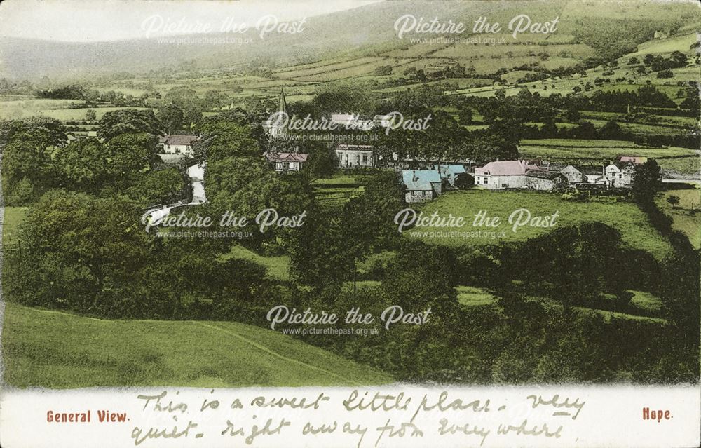 General View of Hope Valley, c 1905