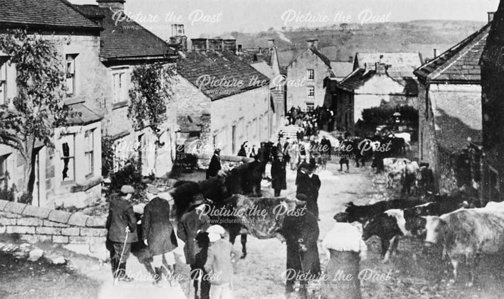 Cattle Market, Winster, c 1910s-30s