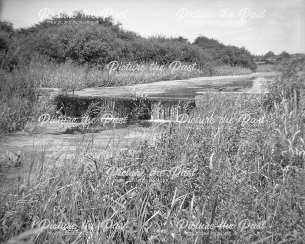 Small weir north of Railway Bridge