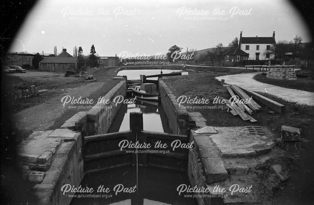 Langley Bridge Lock 14 after restoration