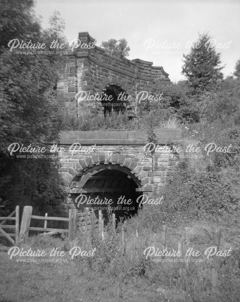 Double railway bridge over Butterley Tunnel