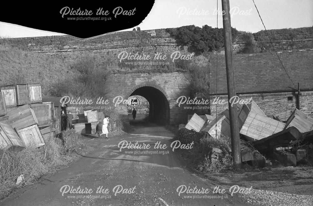 Bullbridge Aqueduct, Drovers Lane (formerly Gas Lane), Bullridge, 1962