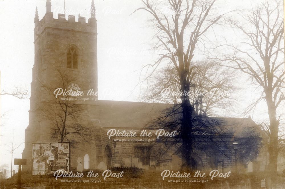 St. Michael's Parish Church, Church Street, South Normanton, Nr Alfreton, 1915