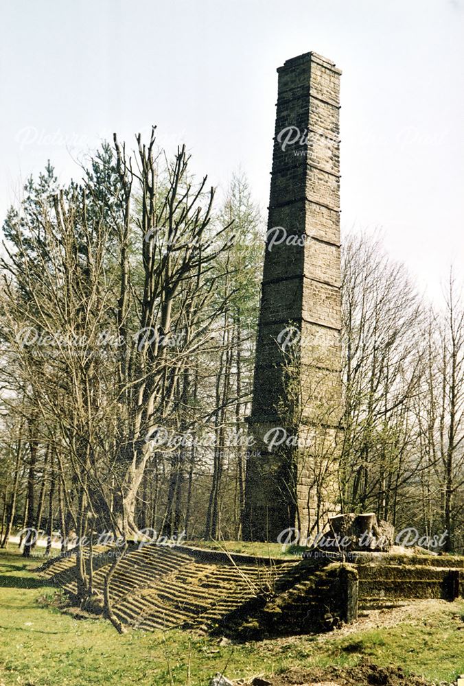 Edale Mill Chimney, c 1980s