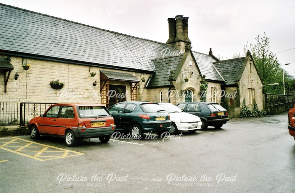 Hadfield Station Entrance, off Railway Street, Hadfield, c 1980s