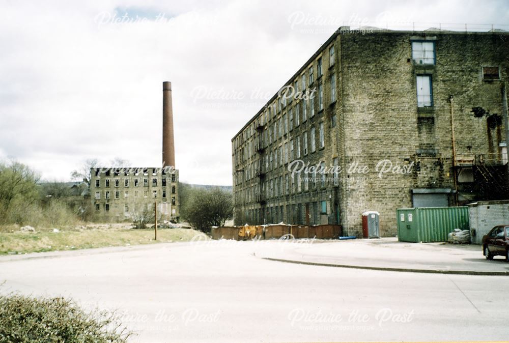 Wren Nest Mills, Glossop Brook Road, Glossop, c 1980s