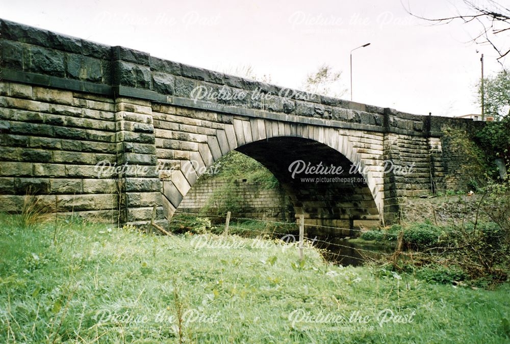 Tintwistle Bridge over River Etherow, c 1980s