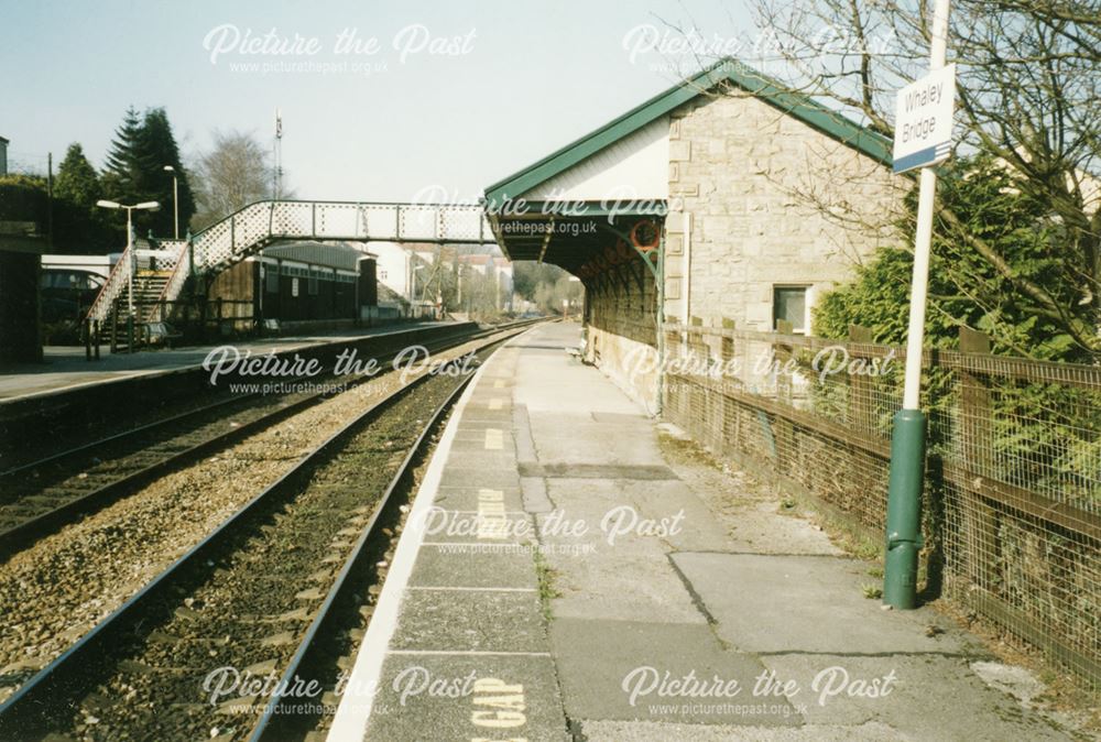 Whaley Bridge Station, Whaley Lane, Whaley Bridge, c 1980s