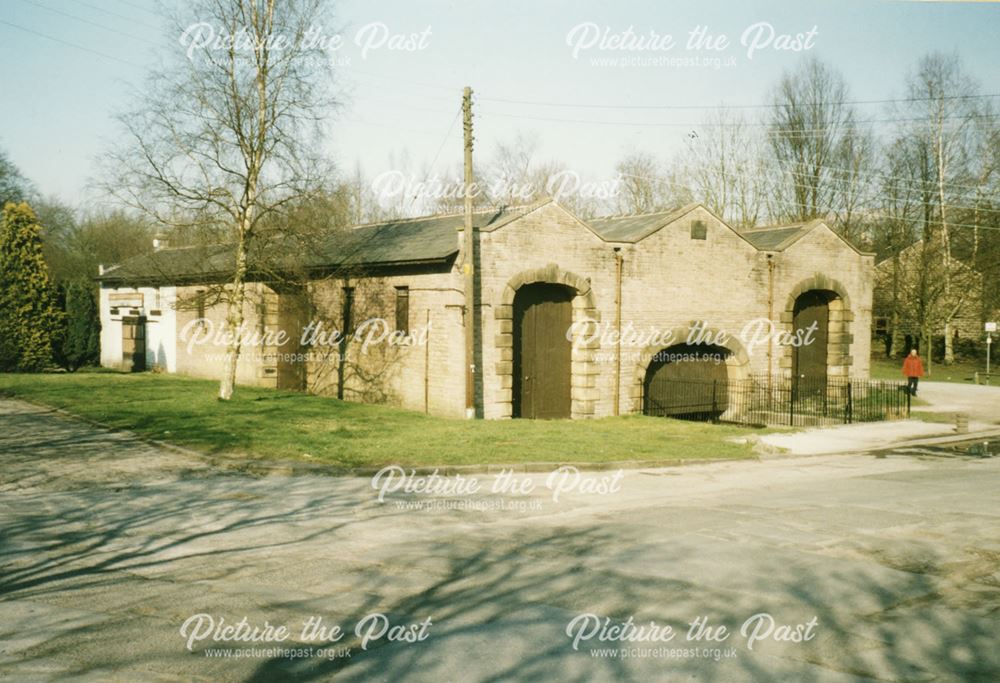 Transfer Shed at Terminus of Peak Forest Canal, Whaley Bridge, c 1980s