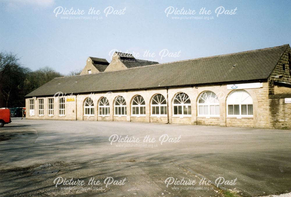 Former Calico Print Works Buildings, Bingswood Industrial Estate, Whaley Bridge, c 1980s