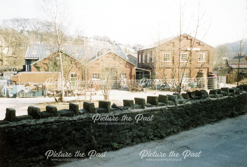 Former Whaley Bridge Works now Dorothea Restorations Ltd, New Road, Whaley Bridge, c 1980s