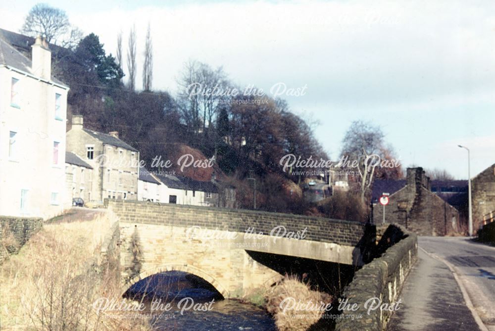 New Mill Bridge, New Mills, c 1980s