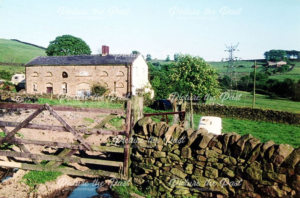 Ollersett Farm, Low Leighton, New Mills, c 1980s