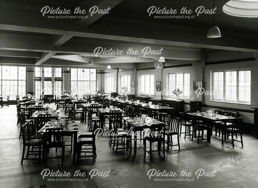 The Dining Room, Rockside Hall, Cavendish Road, Matlock, 1950s
