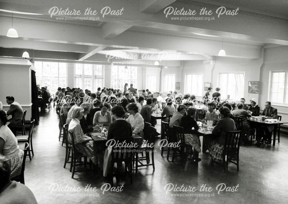 The Dining Room, Rockside Hall, Cavendish Road, Matlock, 1950s