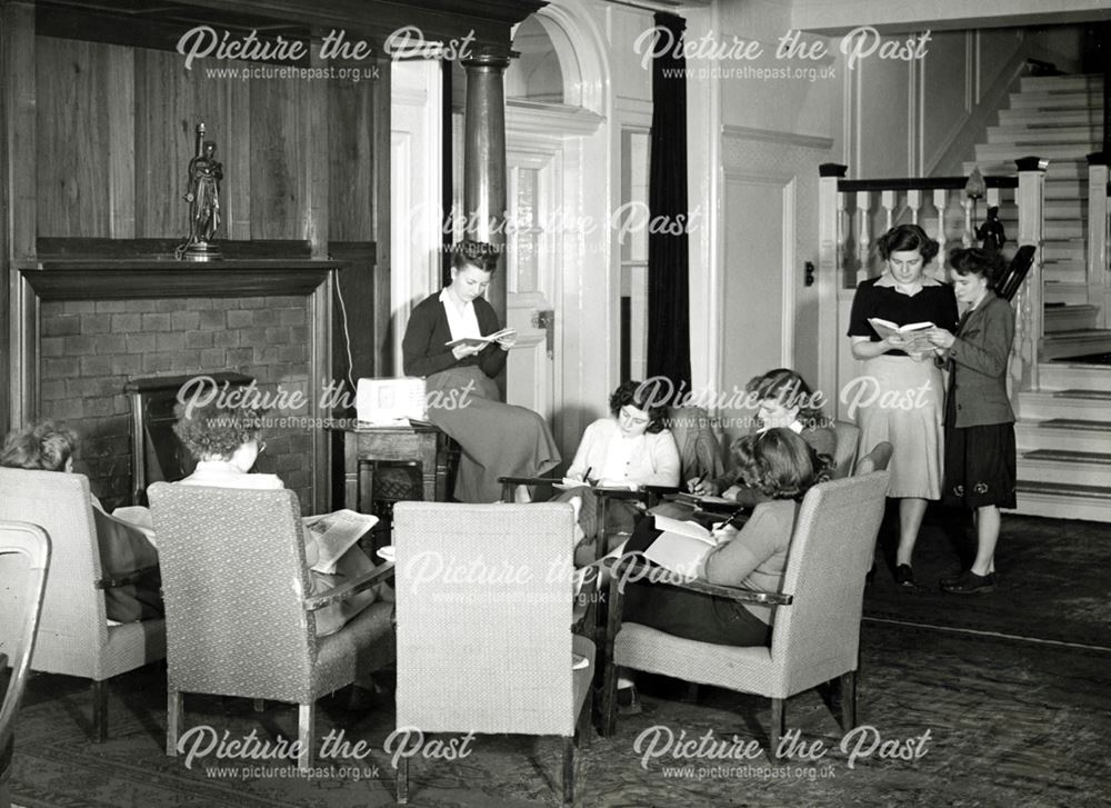 Common Room, Chatsworth Hall, Chesterfield Road, Matlock, 1950s