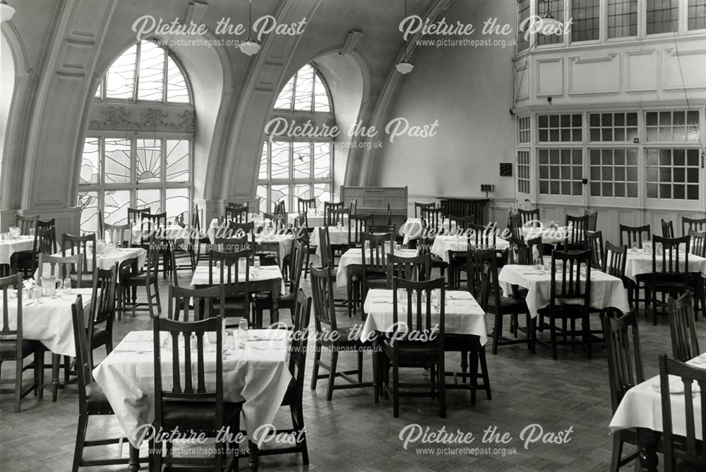 Dining Hall, Chatsworth Hall, Chesterfield Road, Matlock, 1950s