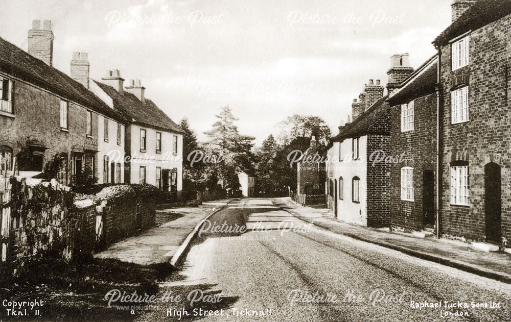 High Street, Ticknall, 1930s