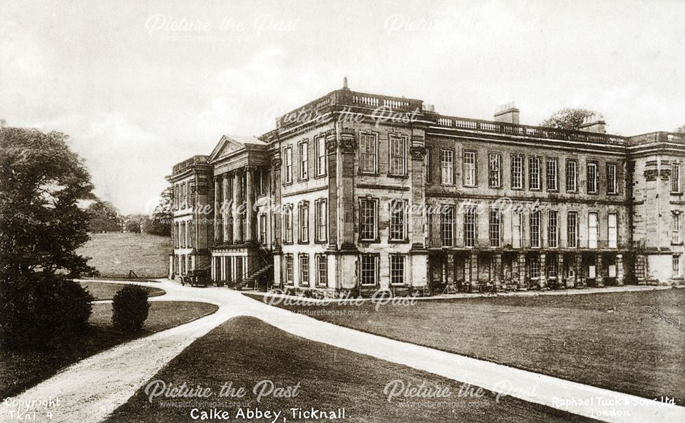 Calke Abbey, Calke near Ticknall, 1930's