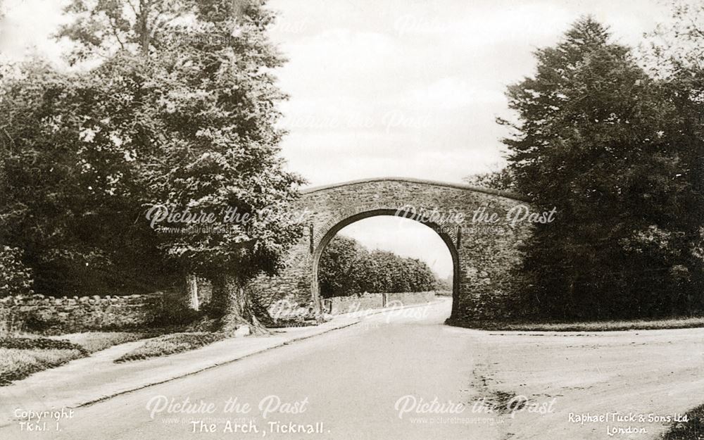 The Arch, Main Street, Ticknall, 1930's