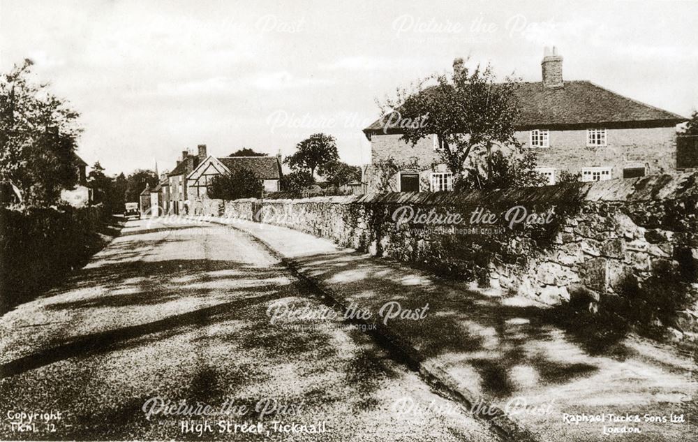 High Street, Ticknall, 1930's