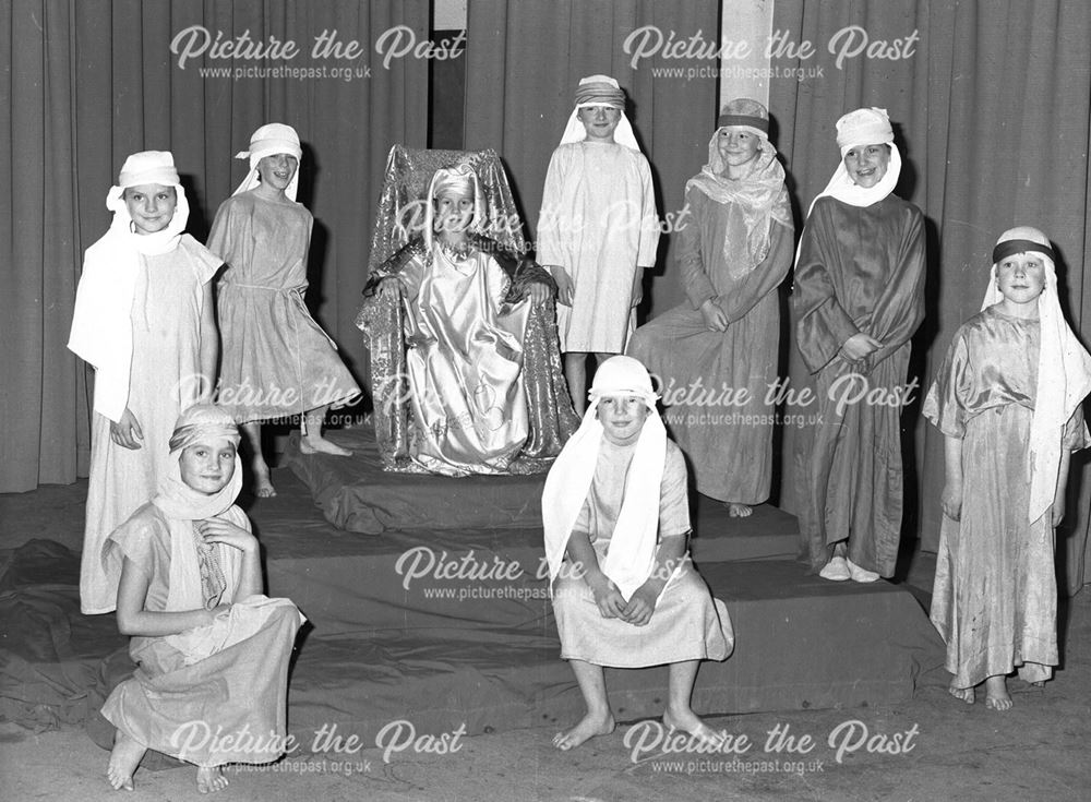 School Play, Michael House School Hall, The Field, Shipley, c 1980s