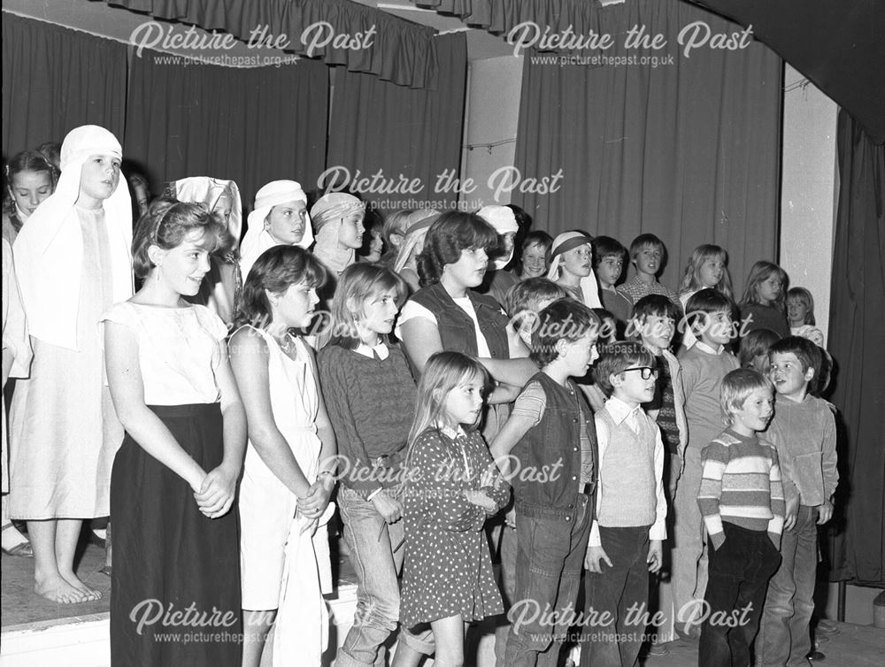 School Play, Michael House School Hall, The Field, Shipley, c 1980s