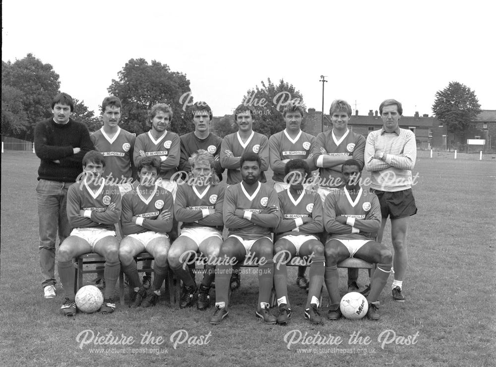 Ilkeston Town Football Team, Ilkeston, 1985