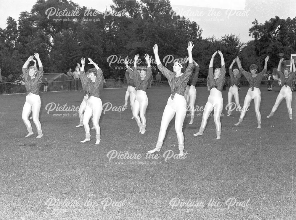 Ladies Dance Team, Ilkeston, c 1980s