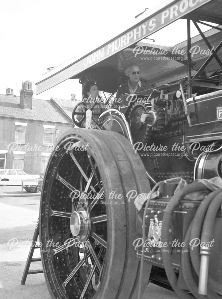  1920 Fowler Showman's Traction Engine, Ilkeston, c 1980s