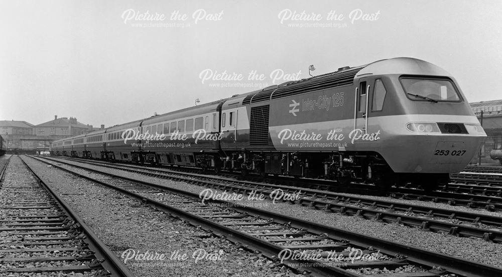 Inter-City 125 Train at Etches Park, Derby, 1977